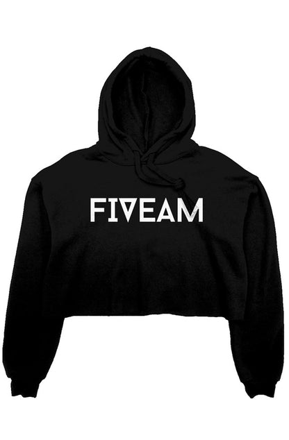 FIVEAMFIT Womens Cropped Hoodie